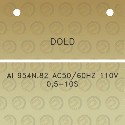 dold-ai-954n82-ac5060hz-110v-05-10s