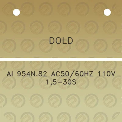 dold-ai-954n82-ac5060hz-110v-15-30s