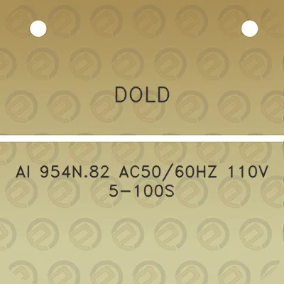 dold-ai-954n82-ac5060hz-110v-5-100s