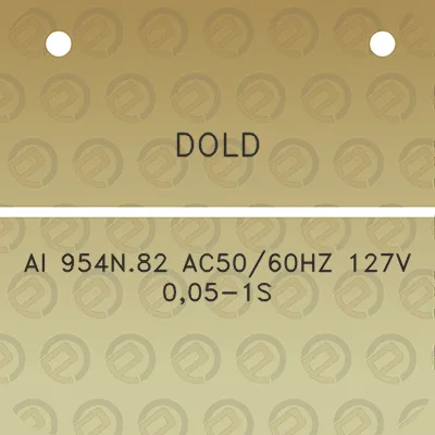 dold-ai-954n82-ac5060hz-127v-005-1s