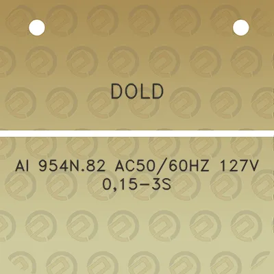 dold-ai-954n82-ac5060hz-127v-015-3s