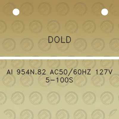 dold-ai-954n82-ac5060hz-127v-5-100s