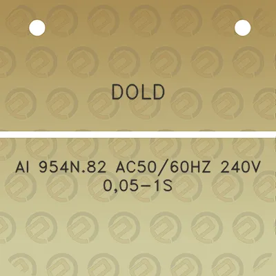 dold-ai-954n82-ac5060hz-240v-005-1s