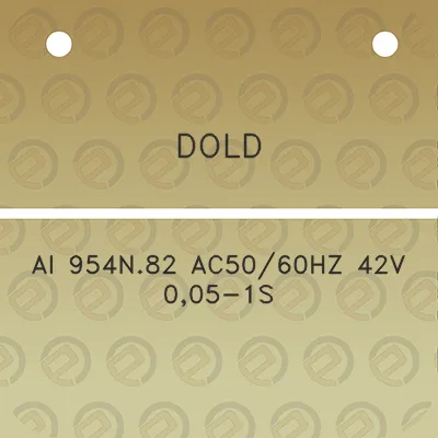 dold-ai-954n82-ac5060hz-42v-005-1s