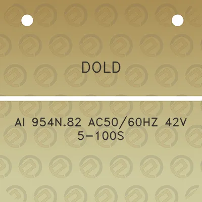 dold-ai-954n82-ac5060hz-42v-5-100s