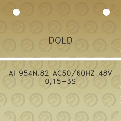 dold-ai-954n82-ac5060hz-48v-015-3s