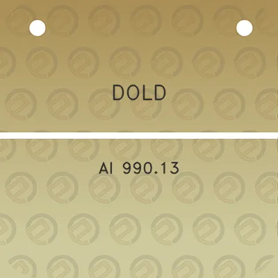 dold-ai-99013