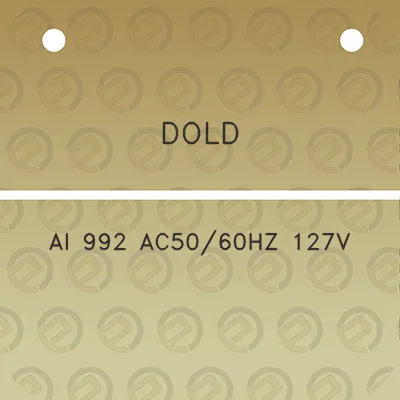 dold-ai-992-ac5060hz-127v