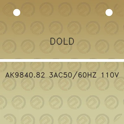 dold-ak984082-3ac5060hz-110v