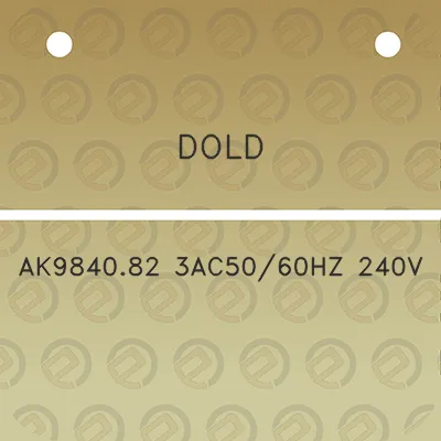 dold-ak984082-3ac5060hz-240v