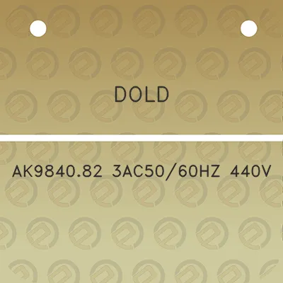 dold-ak984082-3ac5060hz-440v