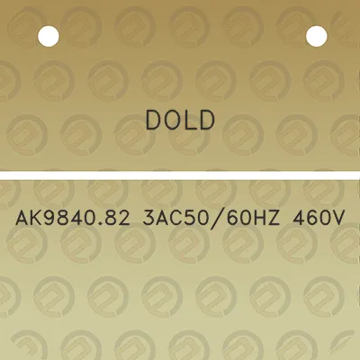 dold-ak984082-3ac5060hz-460v