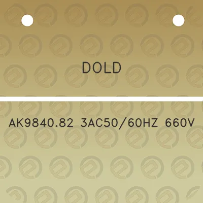 dold-ak984082-3ac5060hz-660v