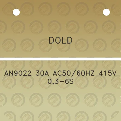 dold-an9022-30a-ac5060hz-415v-03-6s