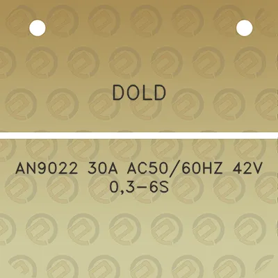 dold-an9022-30a-ac5060hz-42v-03-6s