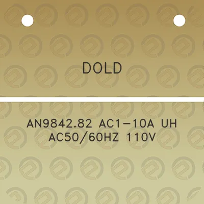 dold-an984282-ac1-10a-uh-ac5060hz-110v