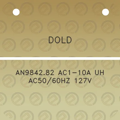 dold-an984282-ac1-10a-uh-ac5060hz-127v