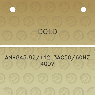 dold-an984382112-3ac5060hz-400v