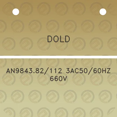 dold-an984382112-3ac5060hz-660v