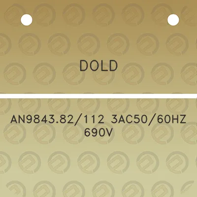 dold-an984382112-3ac5060hz-690v