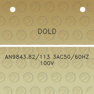 dold-an984382113-3ac5060hz-100v