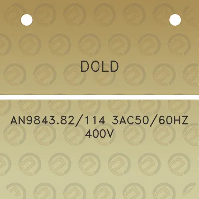 dold-an984382114-3ac5060hz-400v