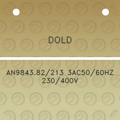 dold-an984382213-3ac5060hz-230400v