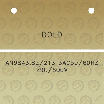 dold-an984382213-3ac5060hz-290500v