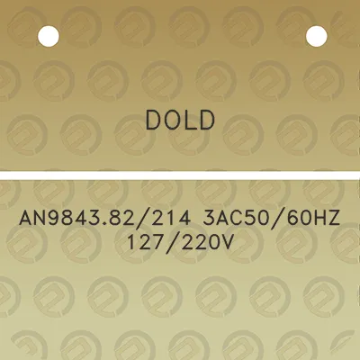 dold-an984382214-3ac5060hz-127220v