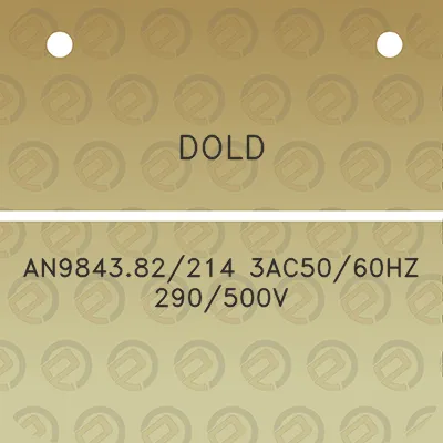 dold-an984382214-3ac5060hz-290500v