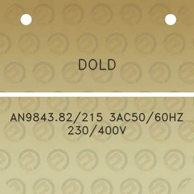 dold-an984382215-3ac5060hz-230400v