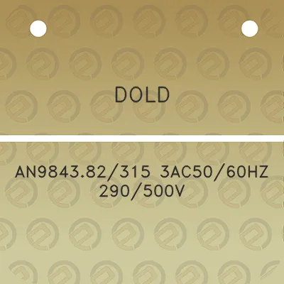 dold-an984382315-3ac5060hz-290500v