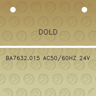 dold-ba7632015-ac5060hz-24v