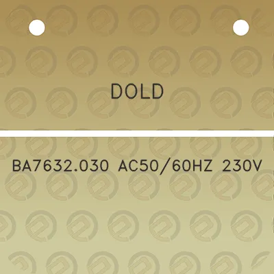 dold-ba7632030-ac5060hz-230v