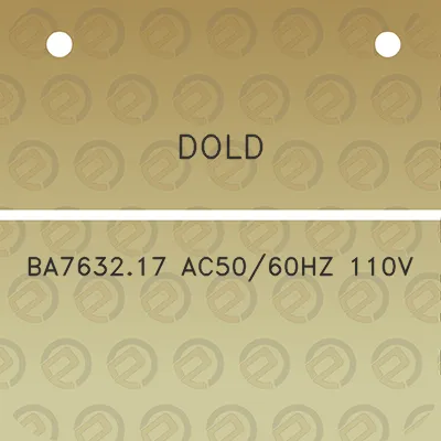 dold-ba763217-ac5060hz-110v