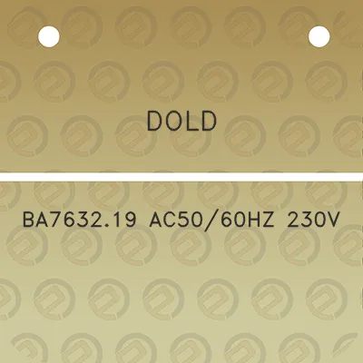 dold-ba763219-ac5060hz-230v