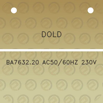 dold-ba763220-ac5060hz-230v