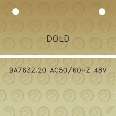 dold-ba763220-ac5060hz-48v