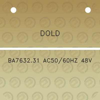 dold-ba763231-ac5060hz-48v