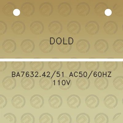 dold-ba76324251-ac5060hz-110v