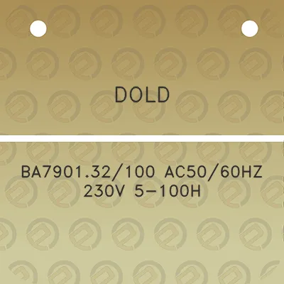 dold-ba790132100-ac5060hz-230v-5-100h