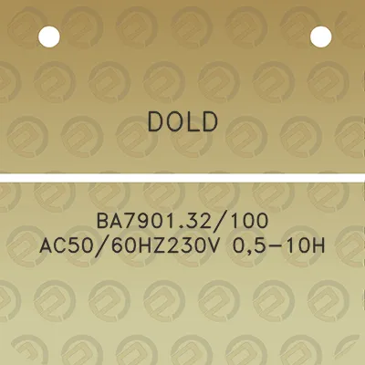 dold-ba790132100-ac5060hz230v-05-10h