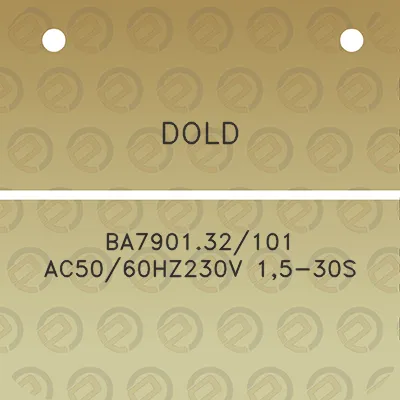 dold-ba790132101-ac5060hz230v-15-30s