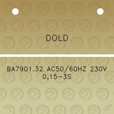 dold-ba790132-ac5060hz-230v-015-3s