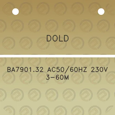 dold-ba790132-ac5060hz-230v-3-60m