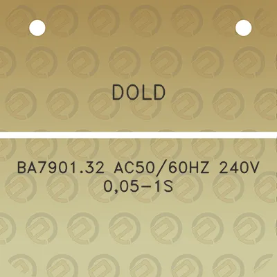 dold-ba790132-ac5060hz-240v-005-1s