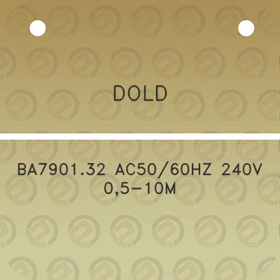 dold-ba790132-ac5060hz-240v-05-10m