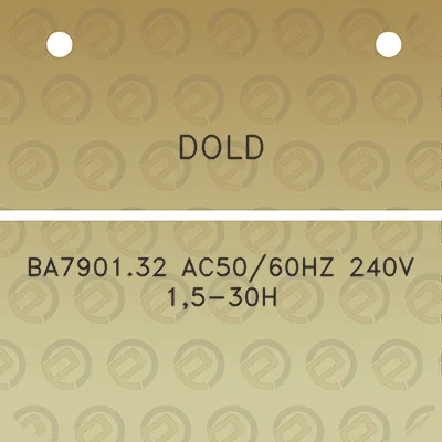 dold-ba790132-ac5060hz-240v-15-30h