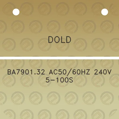 dold-ba790132-ac5060hz-240v-5-100s