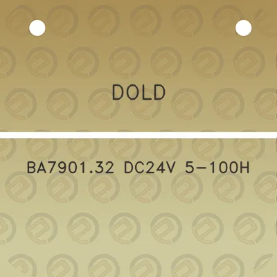 dold-ba790132-dc24v-5-100h